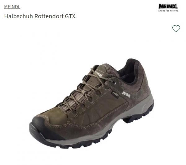 Meindl Rottendorf GTX - Herrenhalbschuh